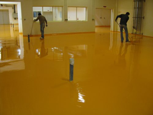 epoxy floor covering